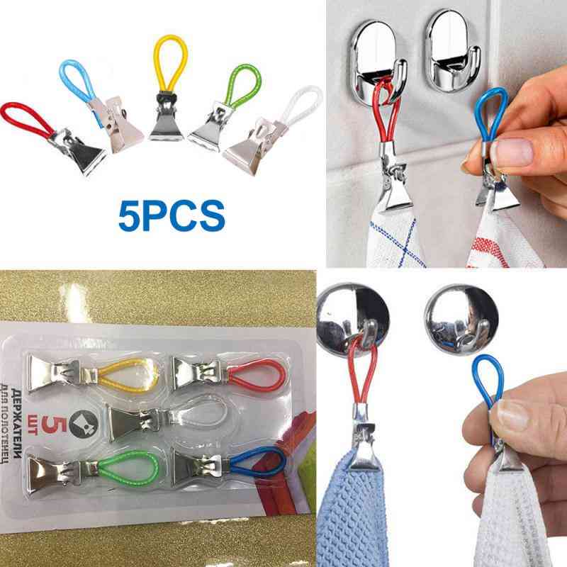 Hanging Clothes Pegs Clip-on Hooks