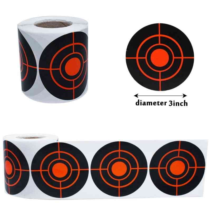 Splatter Shooting Reactive Paper Target Stickers