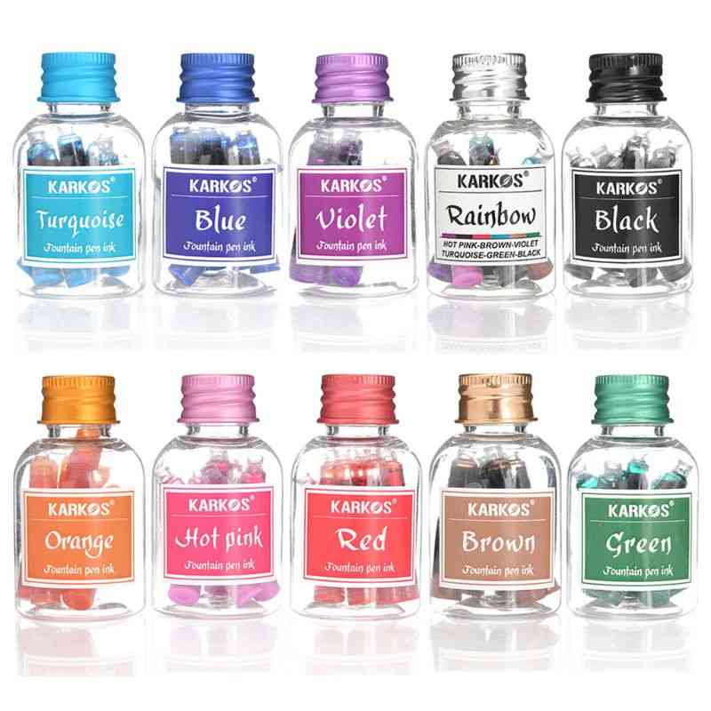 Colorful Ink - Cartridge Refills Ink, Fountain Pen For Refilling