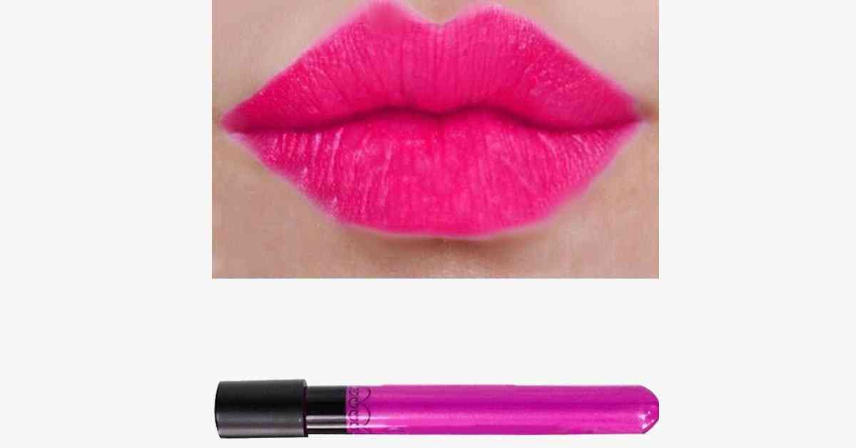 Waterproof Hot Pink Lipstick