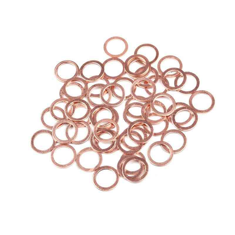 Flat Ring Gasket Sump Plug Oil Seal Fittings Washers