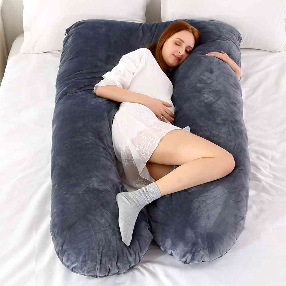 Soft Fleece Pregnant Pillow Case
