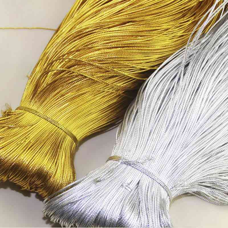 Rope Gold Silver Cord - Packing - String Beading