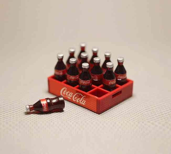Dukkehus miniature dusin drink sodavand slik mad legetøj match