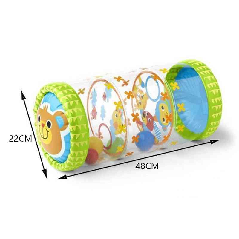 Baby Crawling Roller, Inflatable Toy With Bell Learning To Walk