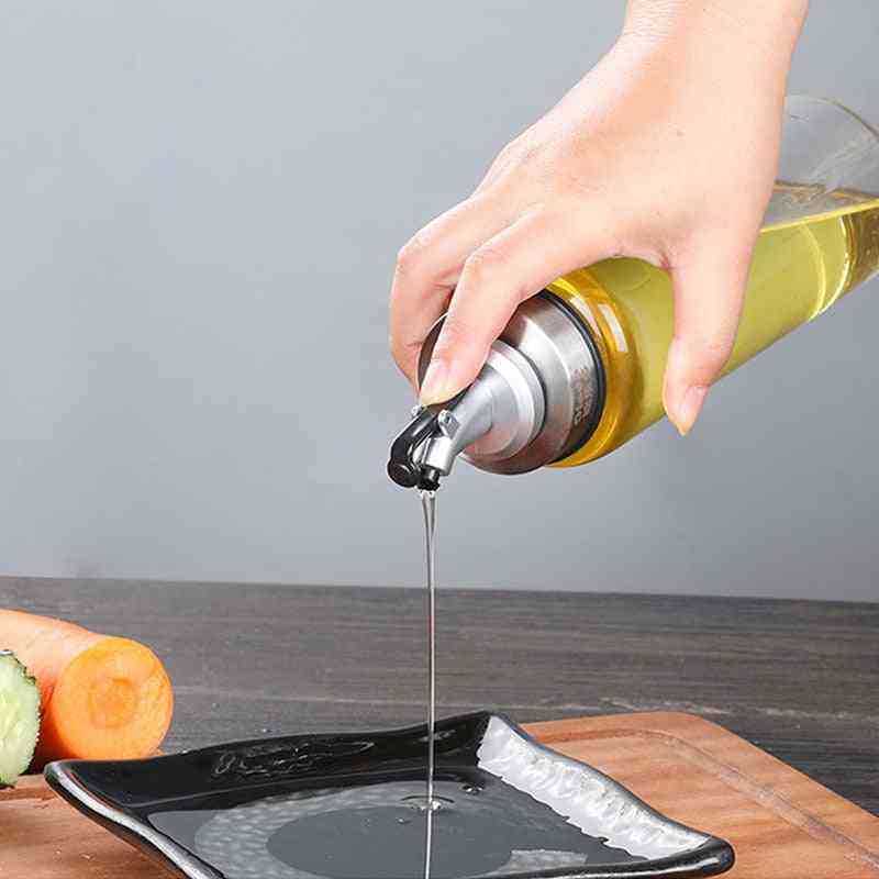 Olive Oil Sprayer Vinegar Bottles Lock Plug Seal Leak-proof Food Grade