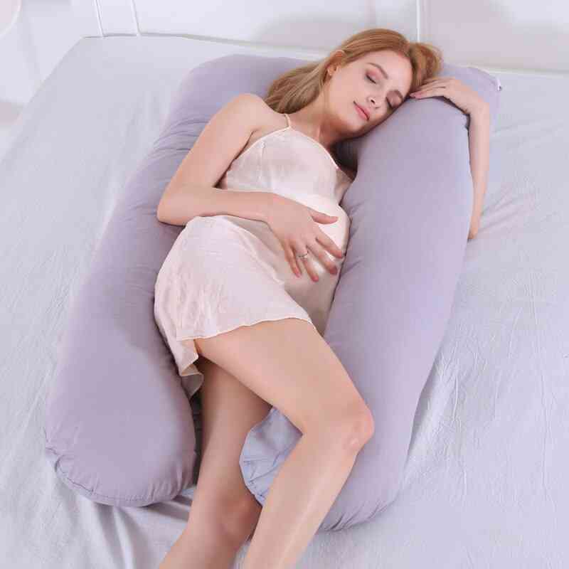 U-shape Maternity Pillows, Pregnancy Side Sleeper Bedding For Pregnant Women