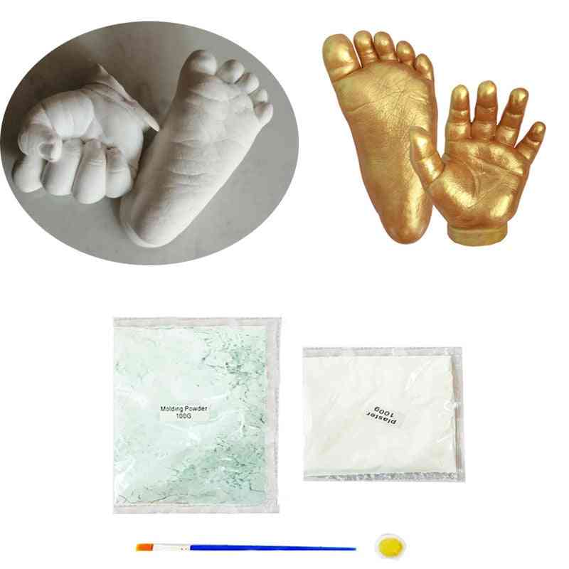 Baby-toddler håndaftryk fodaftryk kit