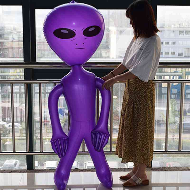 Pvc Inflatable Alien Model Movable Props Halloween Style