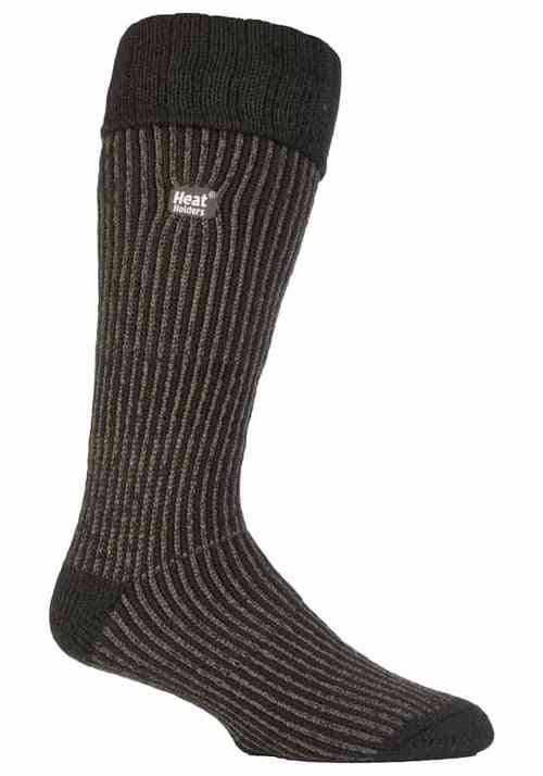 Men's Fleece Lined, Knee High Thermal Boot Socks