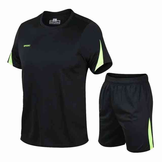 Summer- Sports Running Joggers, Loose Gym, Jogging Tracksuit Set-e