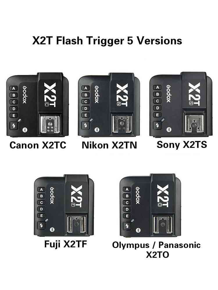Wireless Flash Trigger For Canon Nikon Sony Fuji Olympus Transmitter