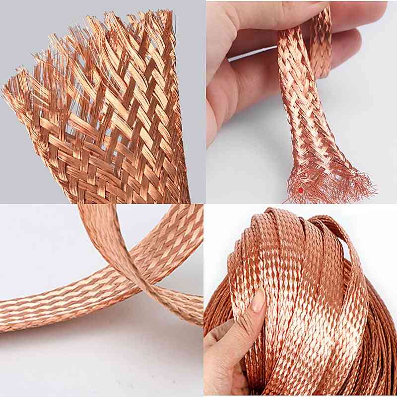 Pure Copper Braid Lead Wire