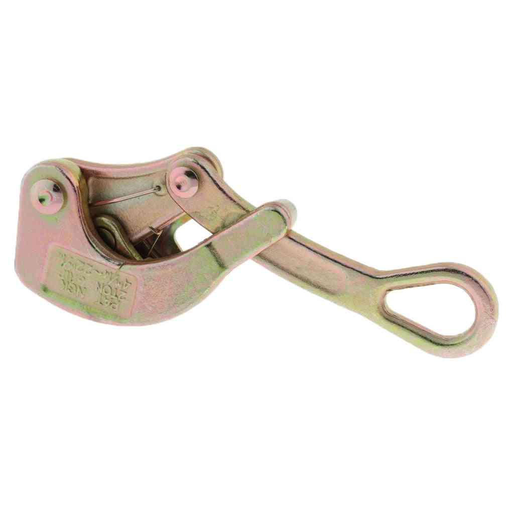 Strong Cable Wire Rope Tensioner No-slip Insulated Wire Grip