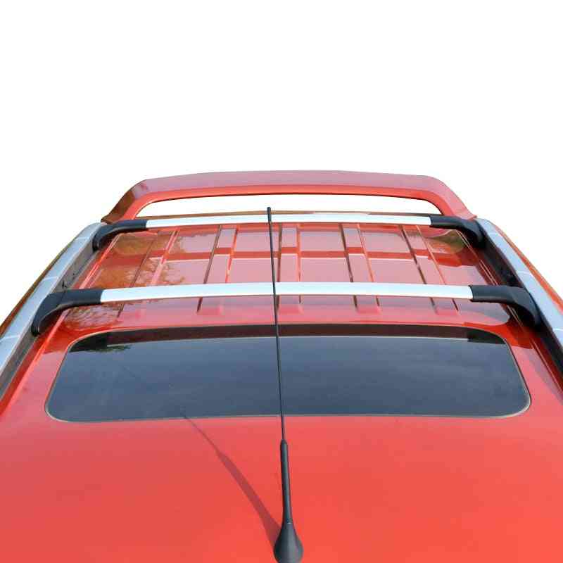 2pcs Roof Bars For Ford Ecosport 2013+ Aluminum Alloy Side Bars Cross Rails Roof Rack Luggage Cuv Suv Led