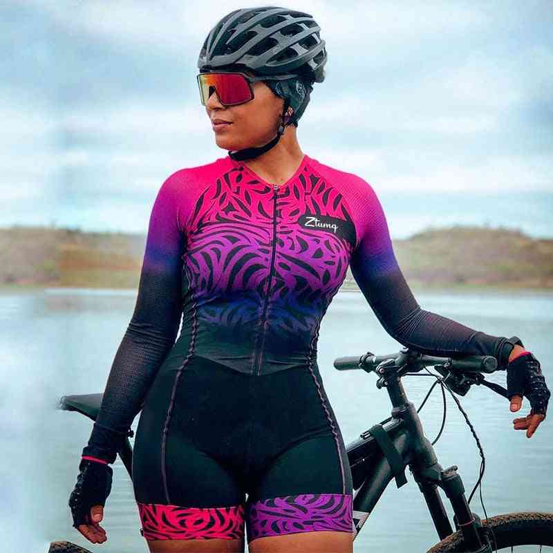 Women's Sexy Cycling Coveralls Jumpsuit Jersey