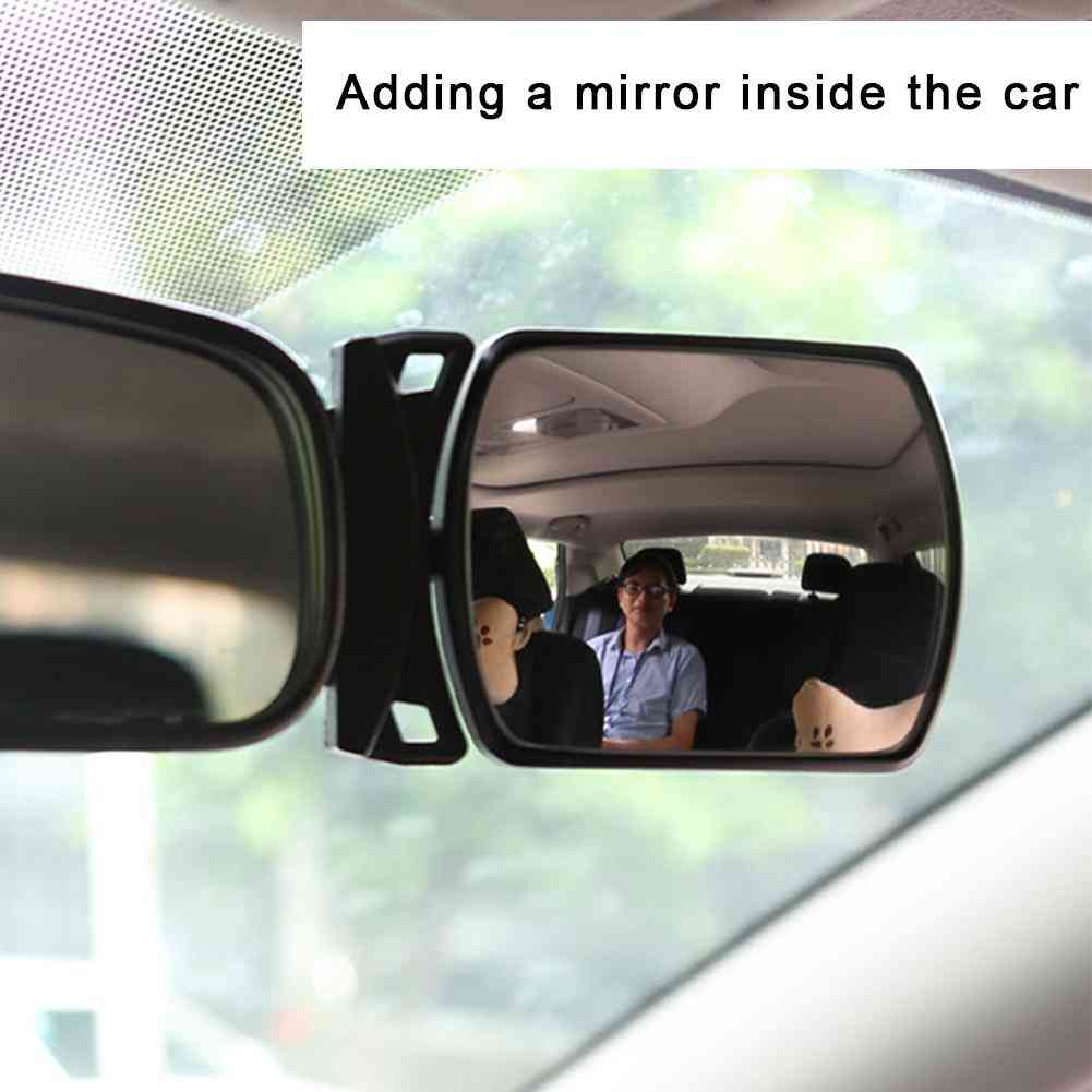 Rotating Car Safety Back Seat Baby Rearview Mirror