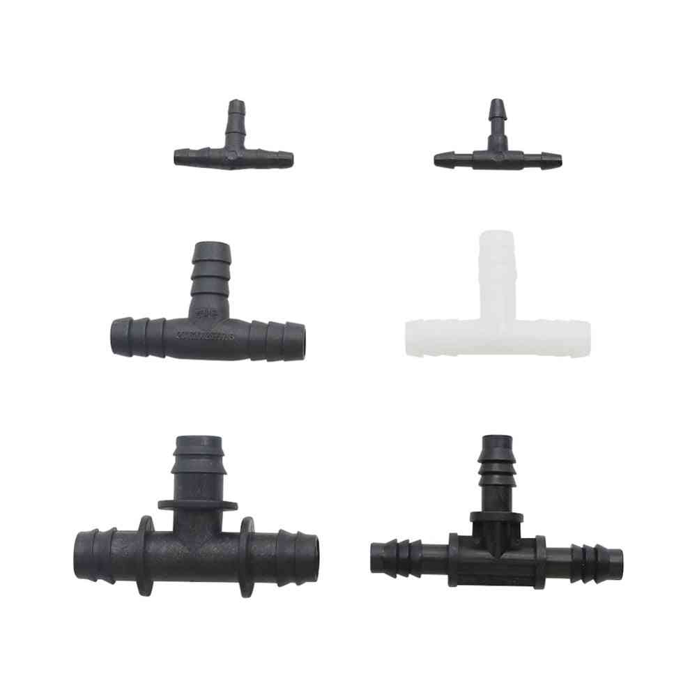 Plastic Barb Hose Fitting Tee Connector