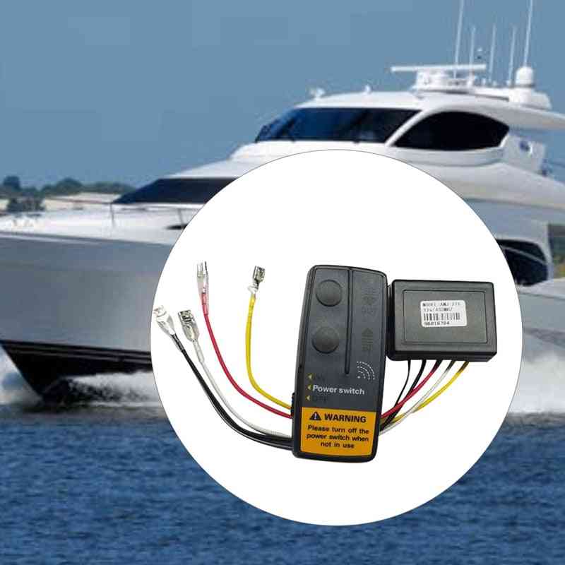 Anchor Remote, Windlass Wireless Switch, Boat Sail Trim Controller Marine Boat