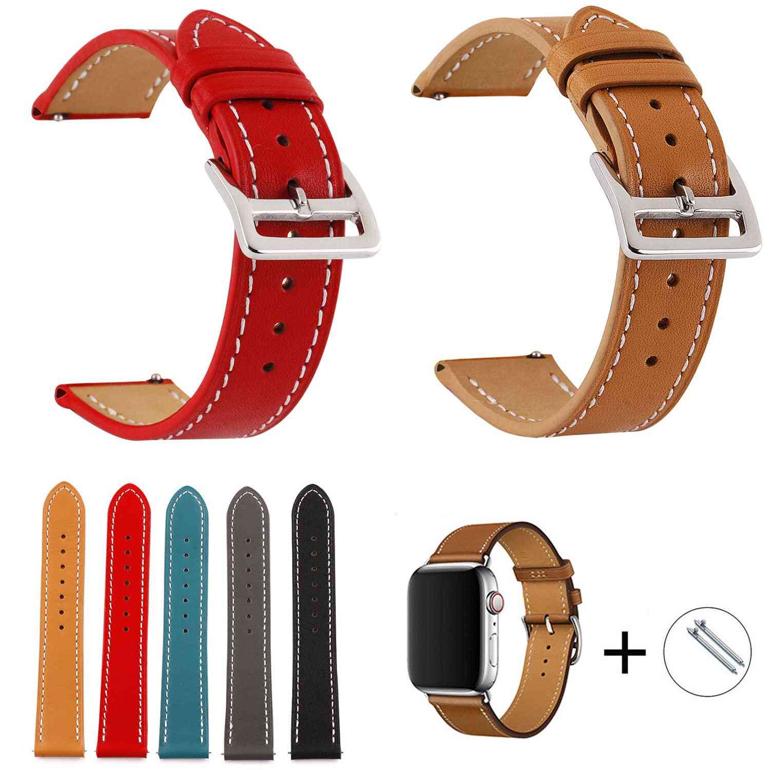 Genuine Leather Watch Band Single Tour Watch Band Wristbands