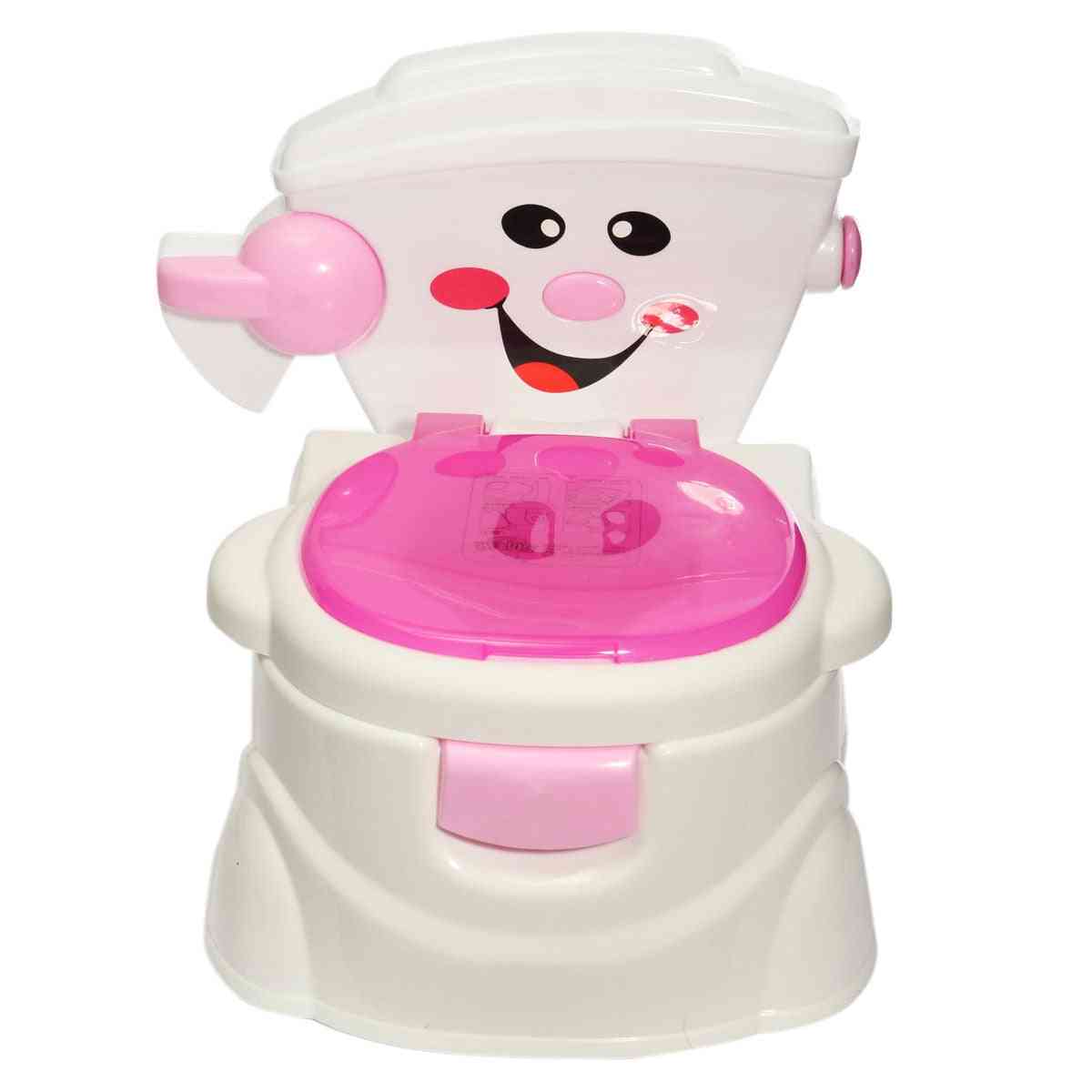 Bærbare baby potte toilet tegneseriebiler