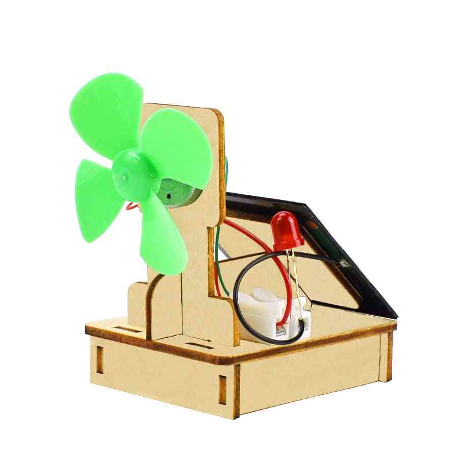 Energy Powered Fan Model Diy Kit Science For
