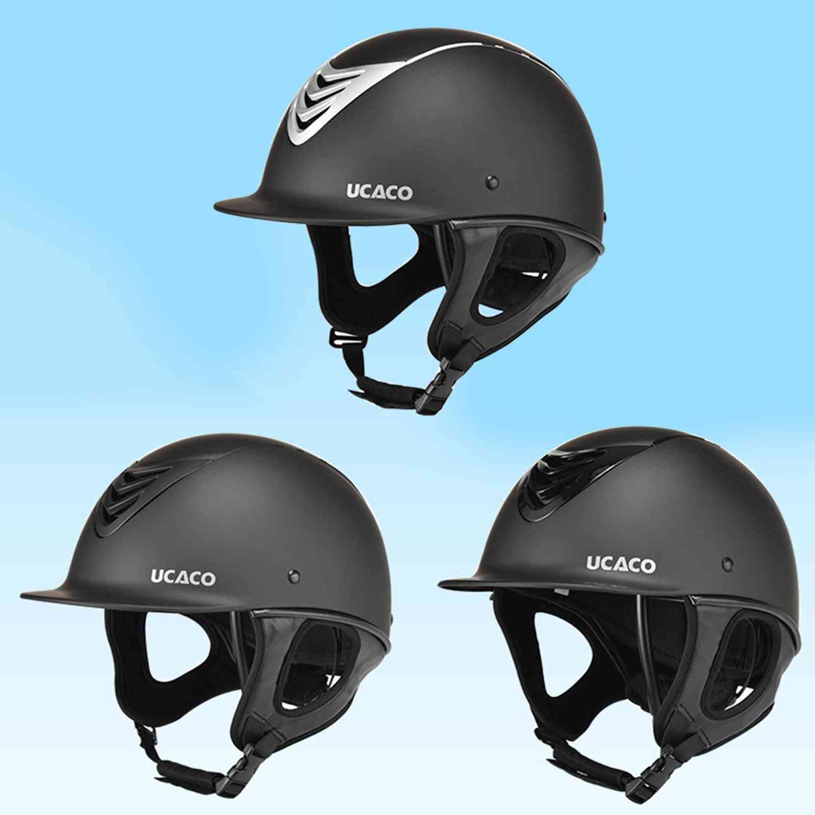 Motorcycle Helmet Caps, Adjustable Equestrian Helmet