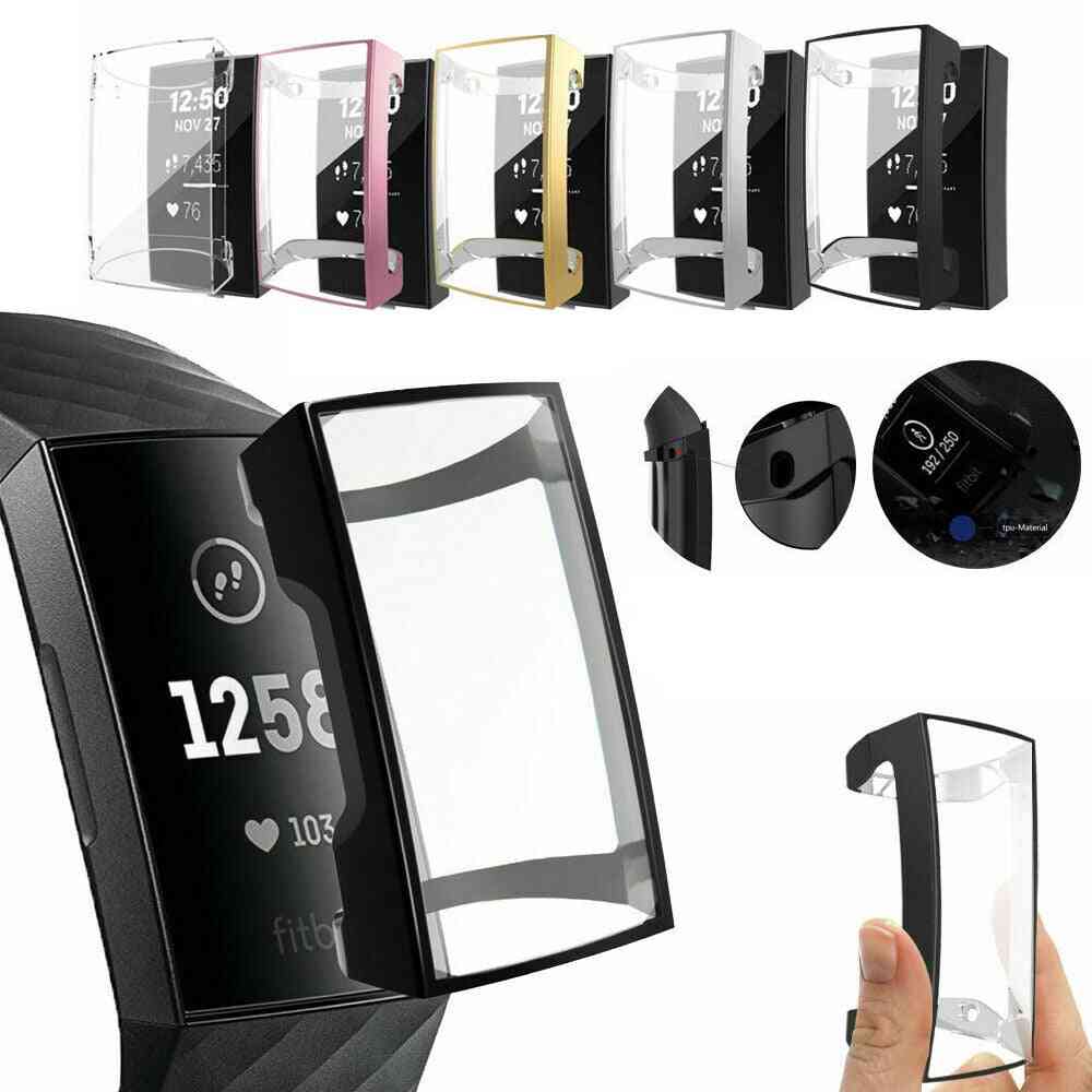 Full Screen Protector Plating Soft Tpu Protective Case Smart Watch Accessories
