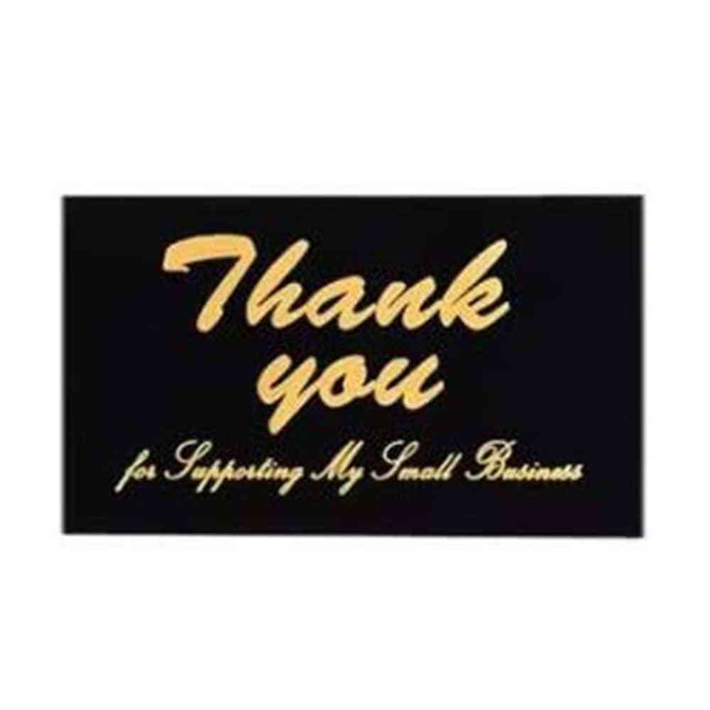 Thank You For Supporting My Small Business Card With Envelope