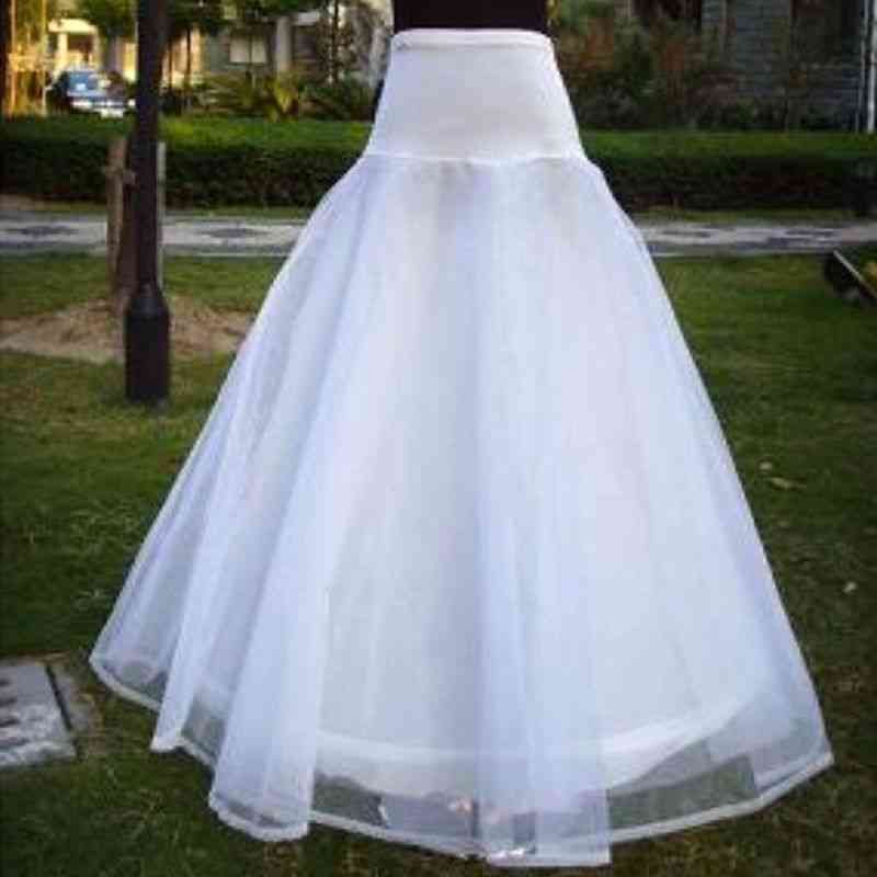 Fishtail Petticoat Bridal Full Length Underskirt For Wedding