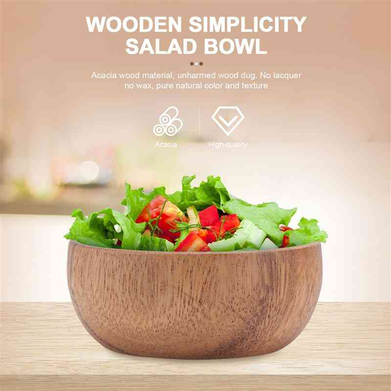 Small Round Bowl Fruit Salad Noodle Rice Food Container