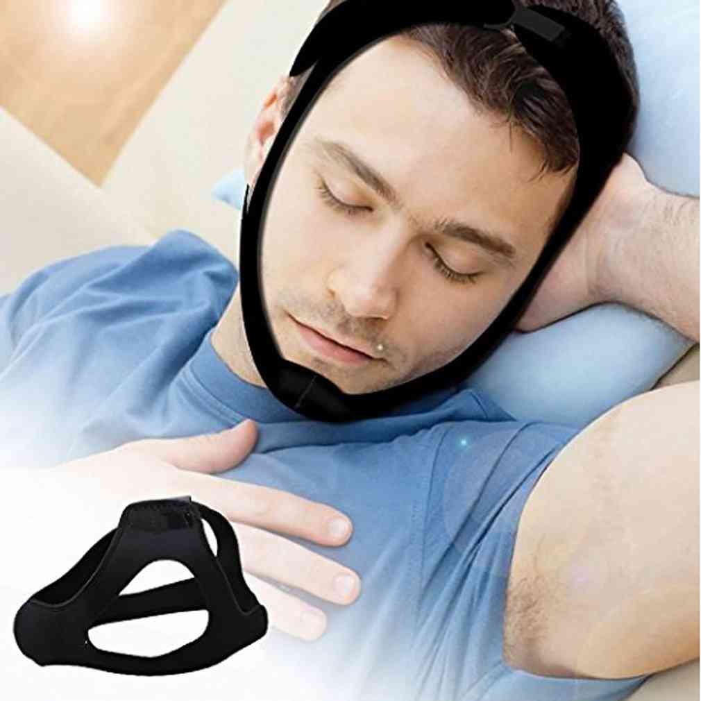 Triangular Snoring Belt Sleeping Snoring Chin Strap Diving Cloth Soft