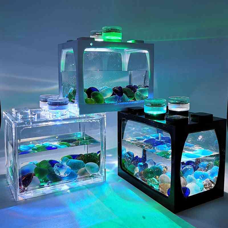 Mini Aquarium Tropical Fish Aquarium