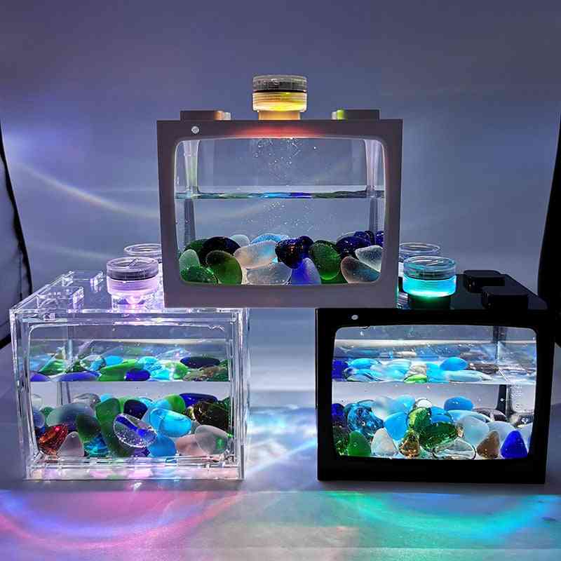 Mini Aquarium Tropical Fish Aquarium