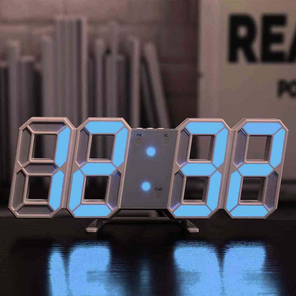 Nordic Digital Alarm Wall Hanging Watch Snooze Table Clocks