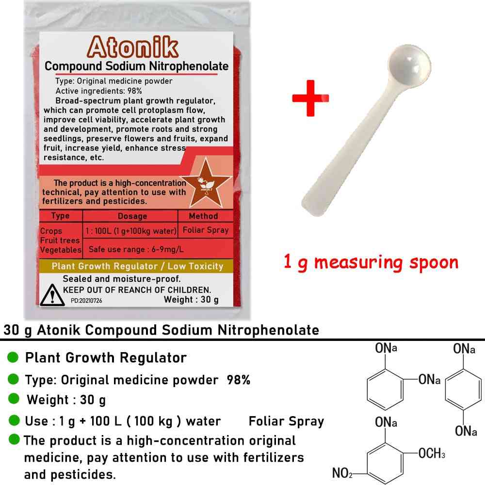 Atonik Compound Sodium Nitrophenolate Concentrated Raw Powder
