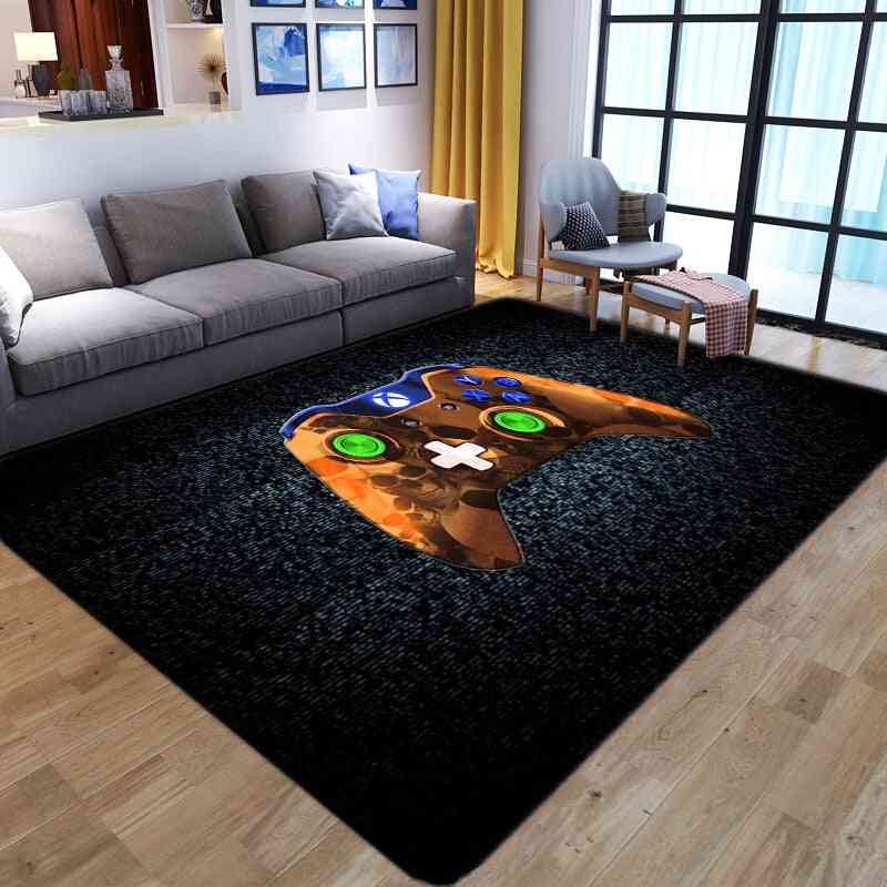 Cartoon Gamer Area Rugs Carpets