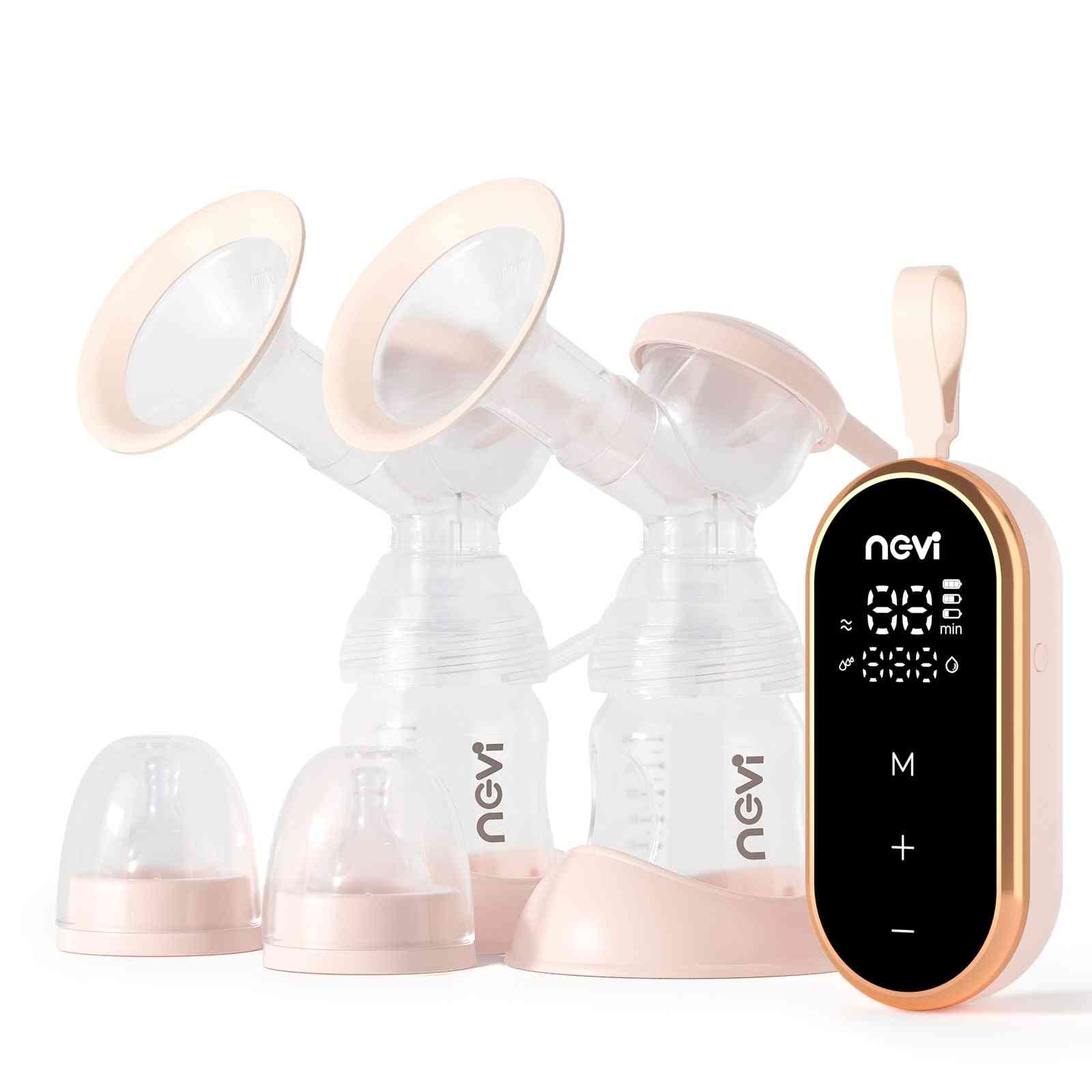 Double Electric Breast Pumps, Portable Breastfeeding Milk Pump