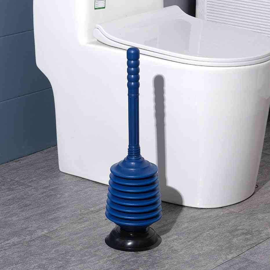 Manual Toilet Vacuum Sucker Toilet Plunger