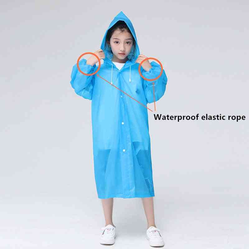 Fashion eva regnkappa - förtjockad vattentät regnkappa