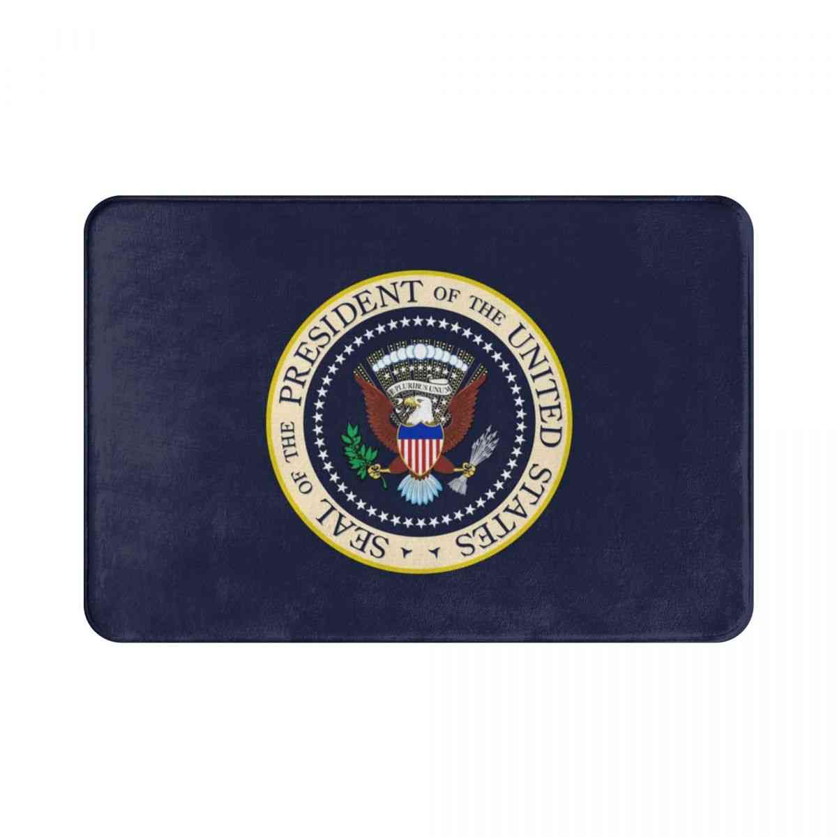 Segl fra præsidenten for USA polyester dørmåtte