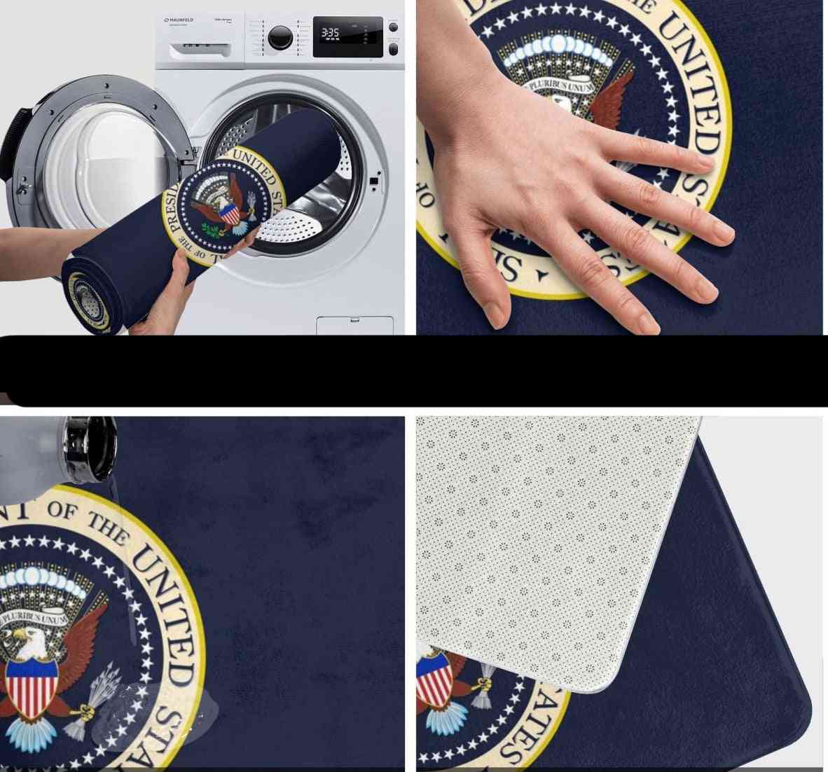 Segl fra præsidenten for USA polyester dørmåtte