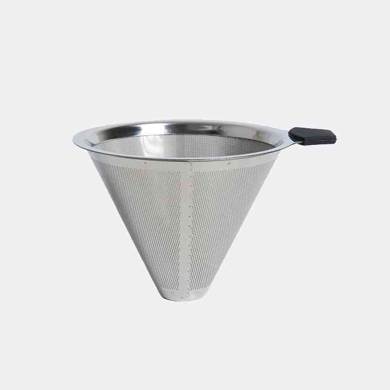 Practical Drip Coffee Filter - Reusable Stainless Steel Coffee Filter
