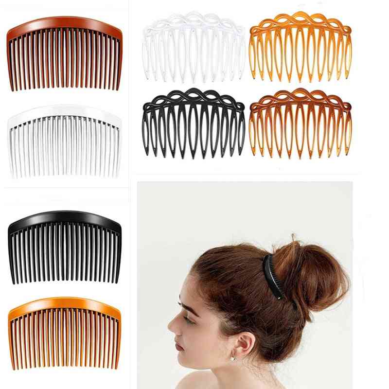 French Straight Teeth Hair Clip Comb