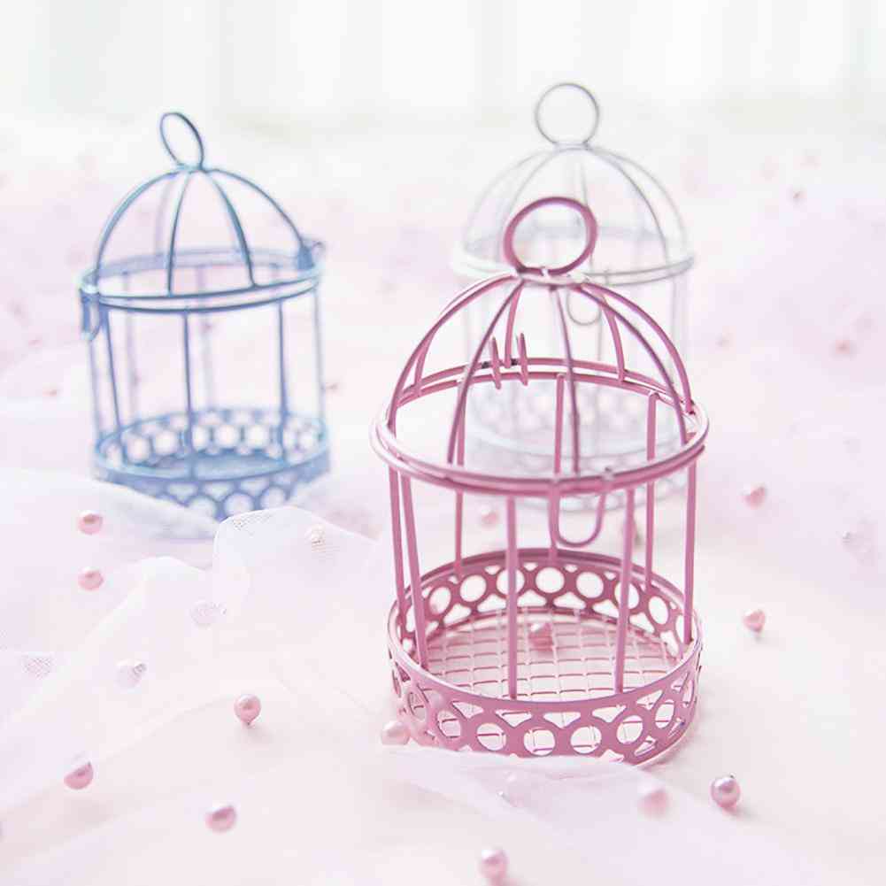 Bird Cage Box Durable Romantic Small Wedding Garden Decor
