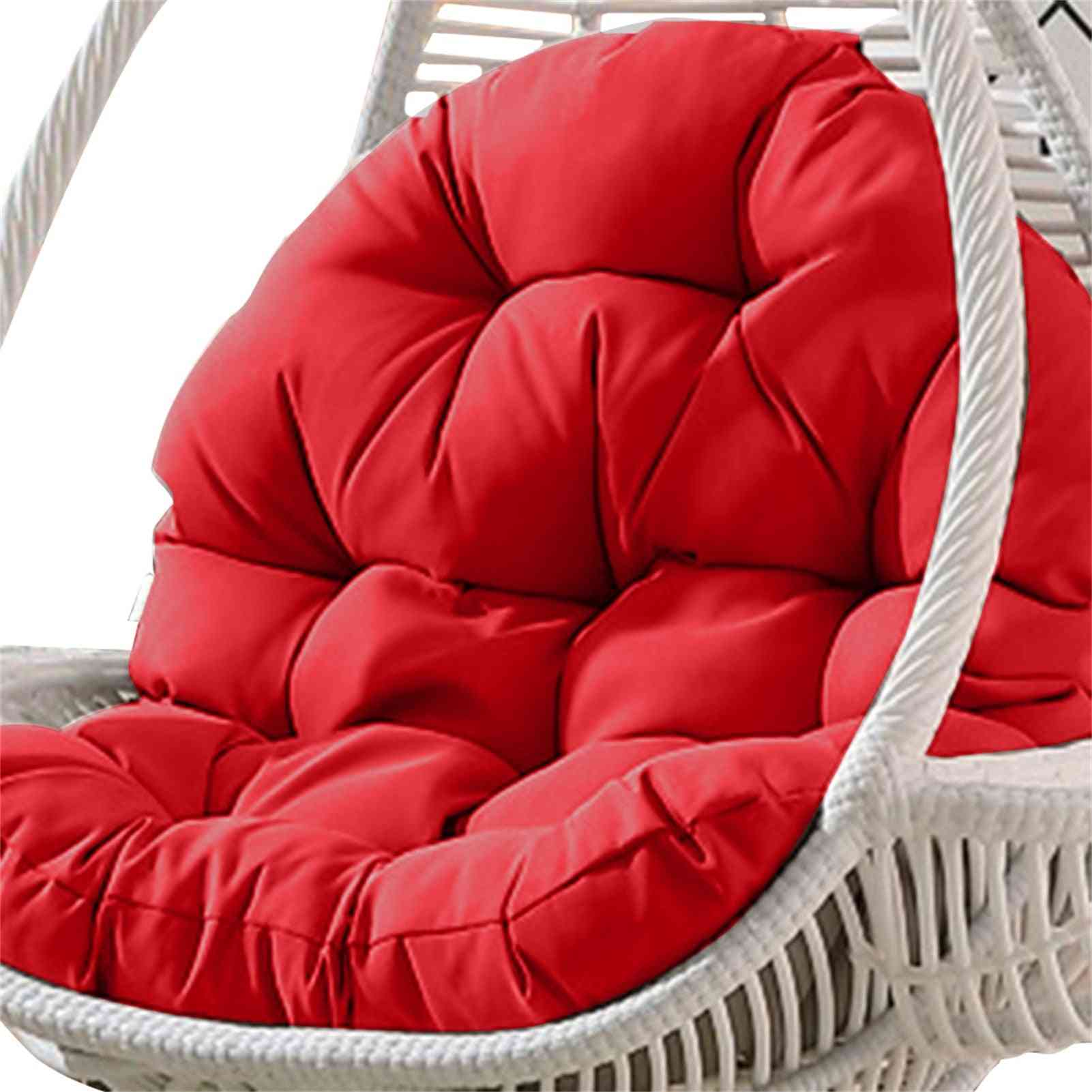 Swing Chair Cushion Recliner Rocking Chair Rattan Garden Sofa Thick Seat