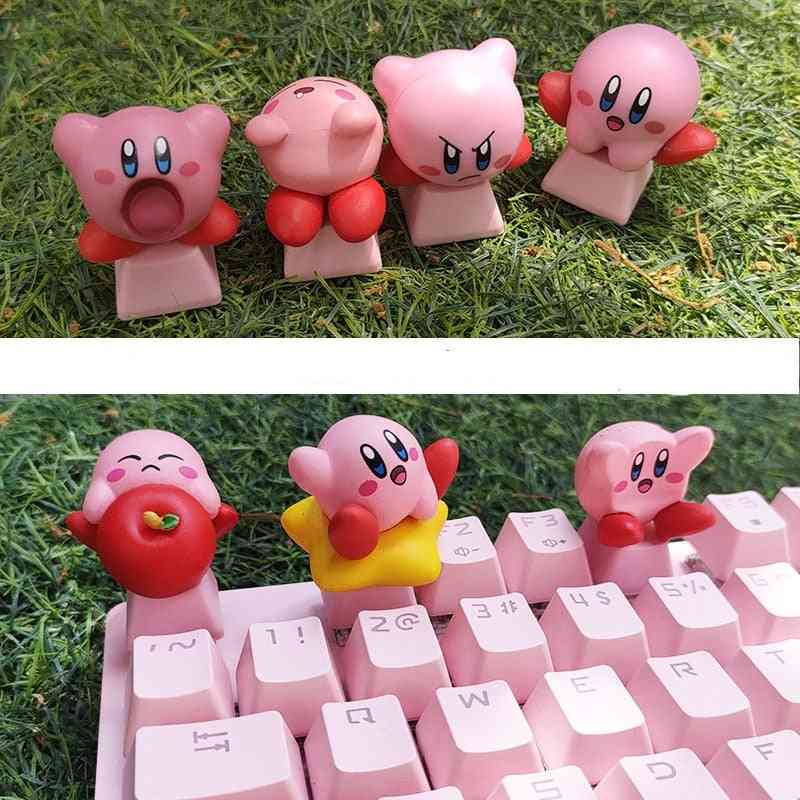 Mechanical Keyboard Keycaps, Cute Pink Cartoon Pbt Keycap Accessories