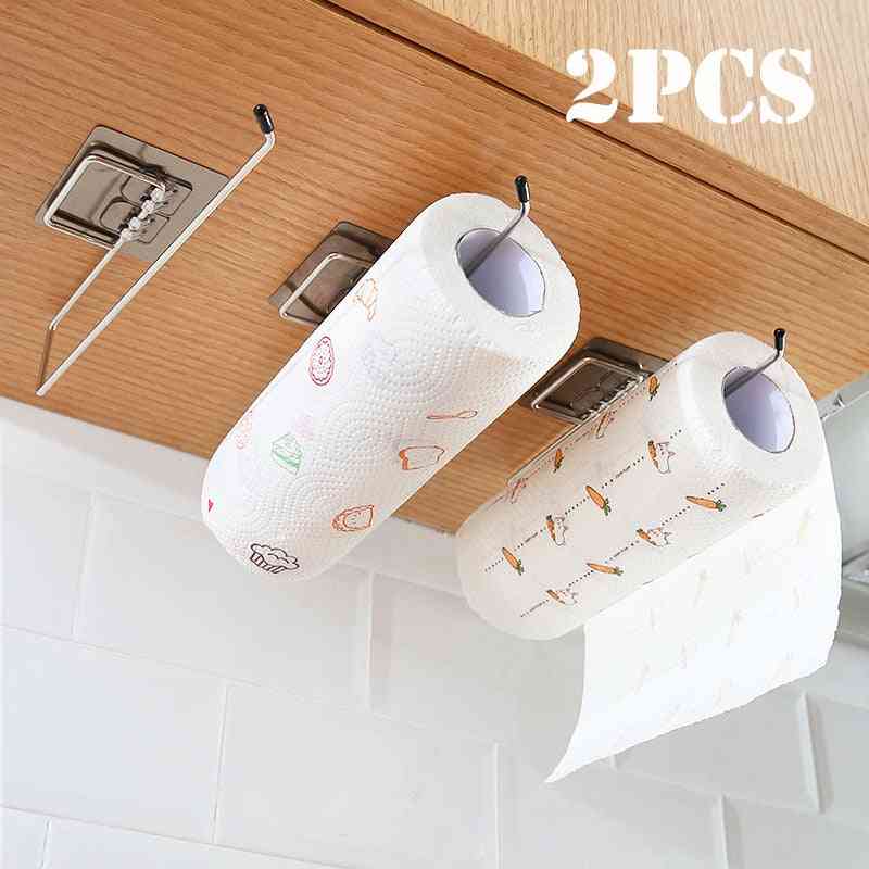 1/2pcs Hanging Toilet Paper Holder Roll