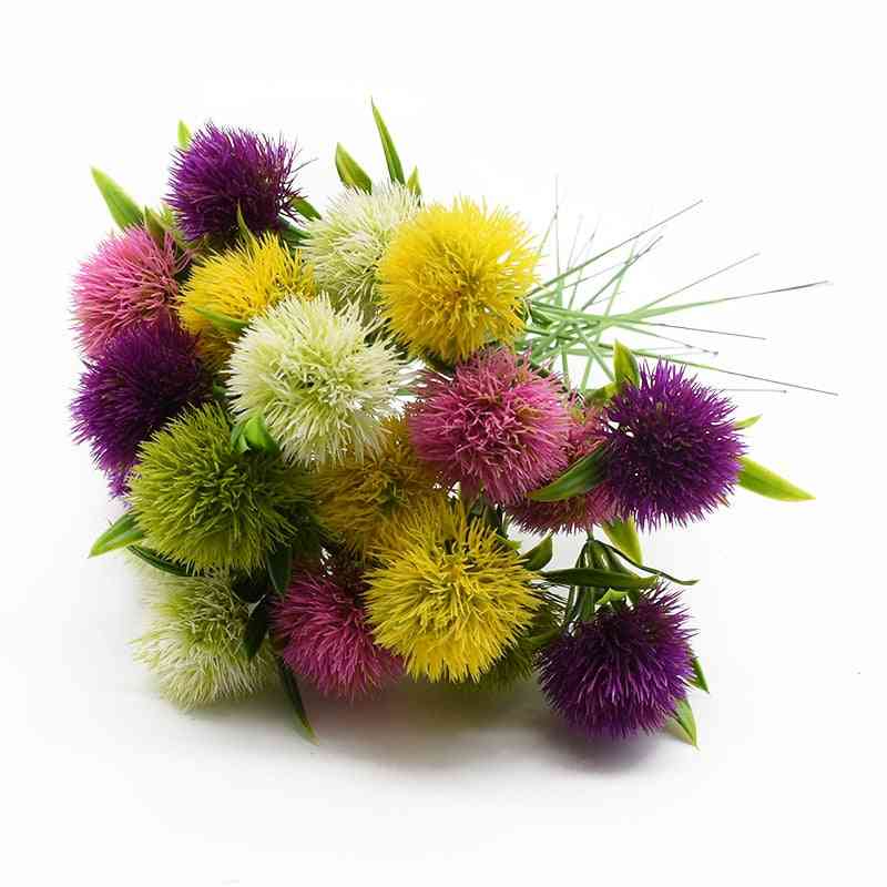 Plastic Dandelion Household Products Vases For Home Decor
