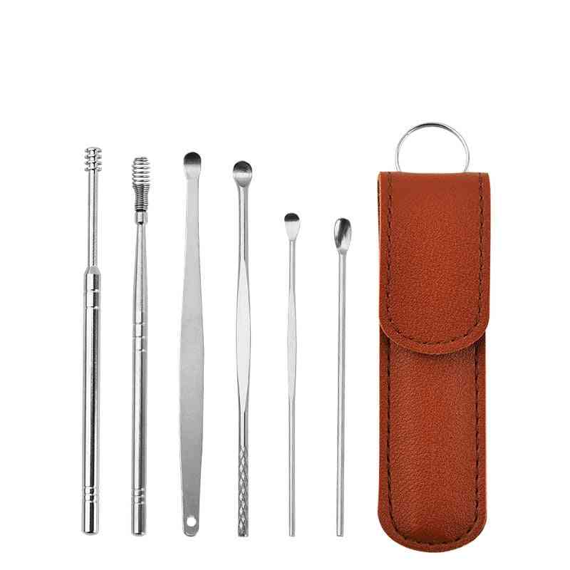 Stainless Steel Ear Cleaner Wax Removal Tool
